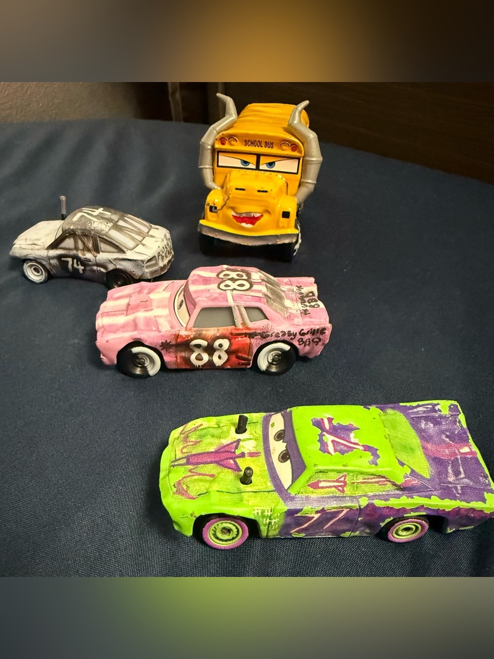Disney Cars Die-Cast Toy Car Bundle Demolition Derby